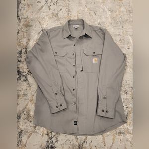 Carhartt Men's Button Down - Size Medium